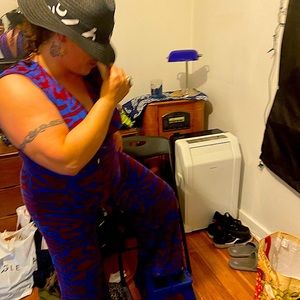 Free people jump suit medium size